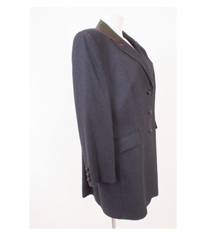 Grasegger Damen Trachten Blazer Gr. DE 48 Mehrfarbig Seide Wolle – Foto 2
