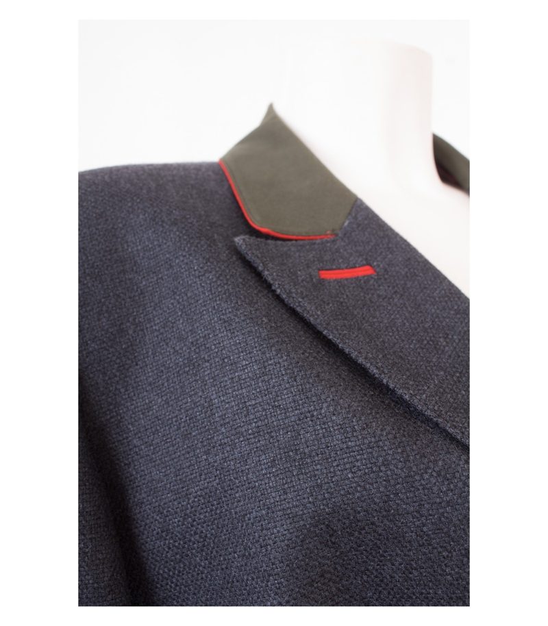 Grasegger Damen Trachten Blazer Gr. DE 48 Mehrfarbig Seide Wolle – Foto 6