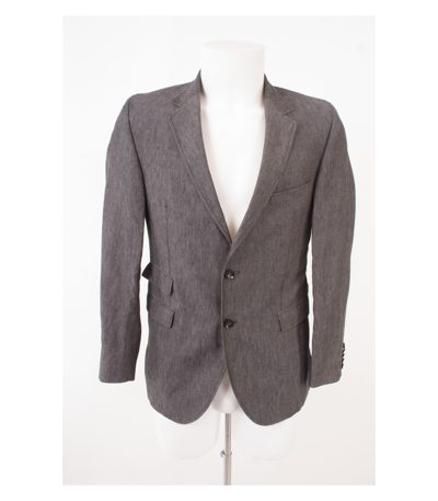 strellson Herren Sakko Rourke Gr. 44 Grau Leinen