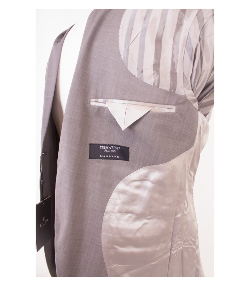 TIGER OF SWEDEN Herren Sakko Business Reine Gr. 50 Grau Wolle NEU – Foto 7
