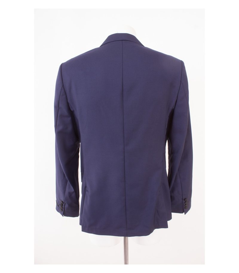 TIGER OF SWEDEN Herren Smoking-Sakko Gr. 50 Blau Schwarz Wolle Mohair NEU – Foto 4
