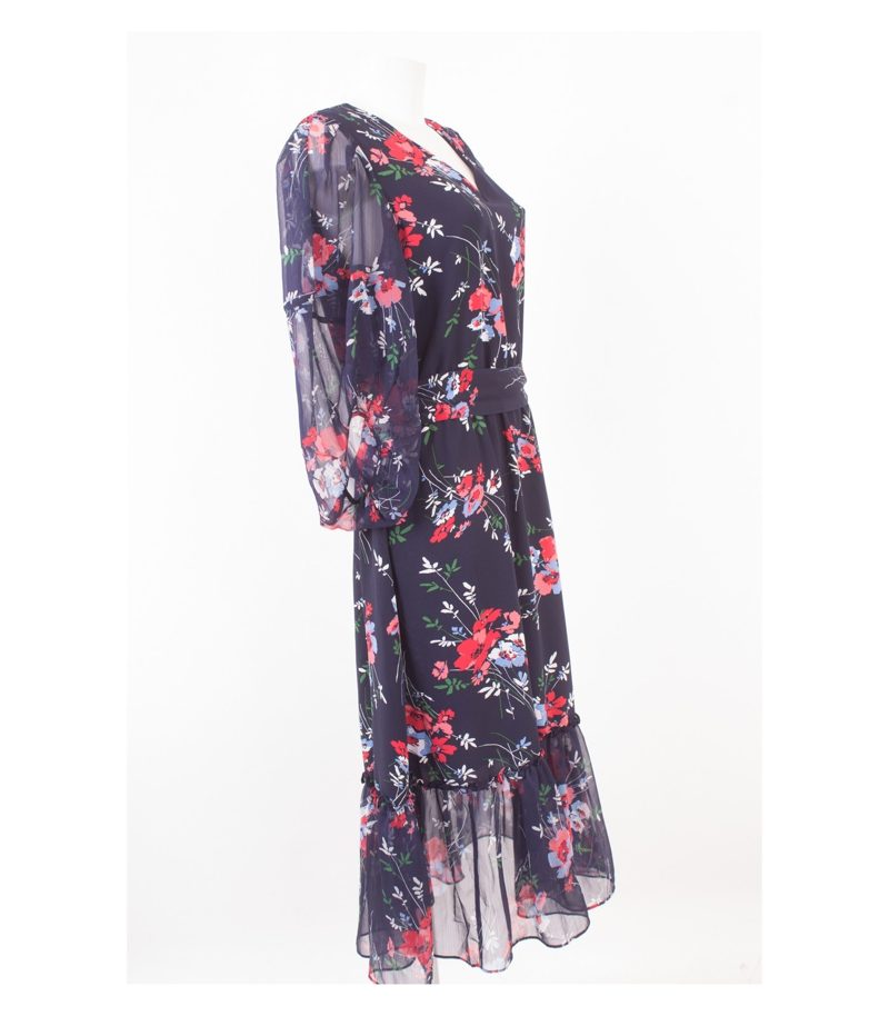 Ralph Lauren Damen Kleid Gr. US 10 DE 42 Mehrfarbig – Foto 2