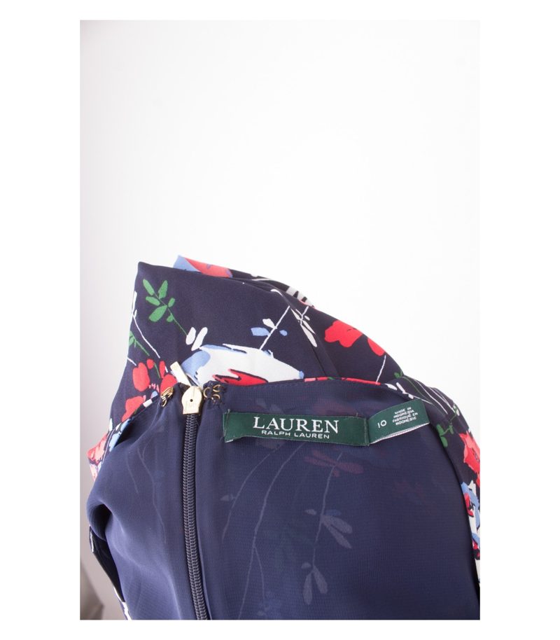 Ralph Lauren Damen Kleid Gr. US 10 DE 42 Mehrfarbig – Foto 7