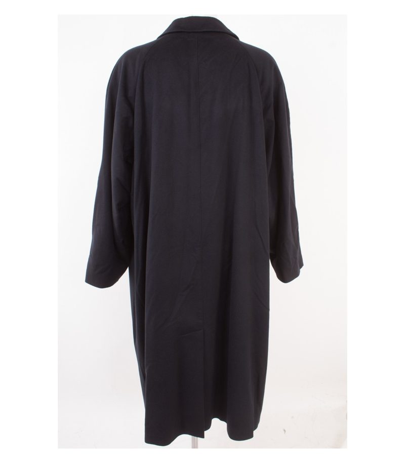 RENE LEZARD Herren Mantel Gr. 110 Reines Blau Kaschmir Cashmere – Foto 5