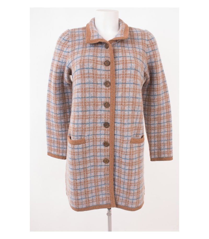 ASTRIFA Damen Trachten Strickjacke Gr. DE 36 Reine Merino-Wolle Mehrfarbig – Foto 1