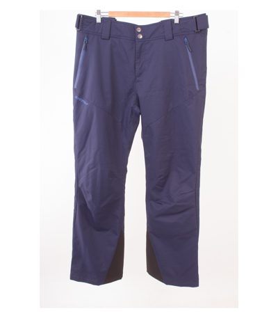 Ziener Herren Hose Skihose Thermohose Schneehose Salopette - Gr. 56 Blau Schwarz