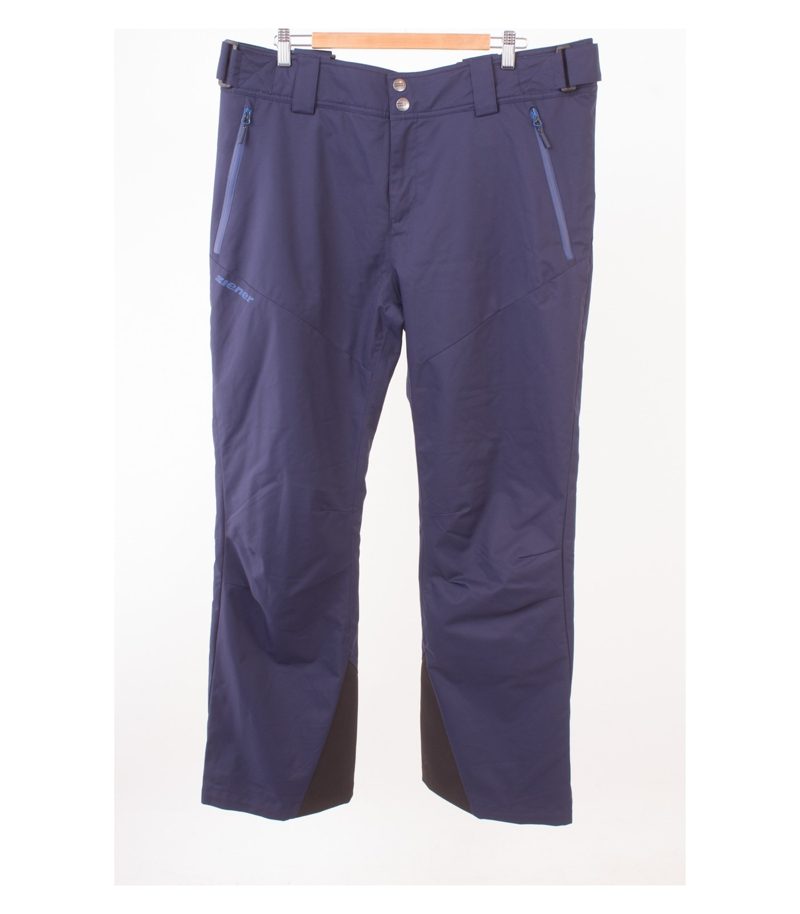 Ziener Herren Hose Skihose Thermohose Schneehose Salopette - Gr. 56 Blau Schwarz – Foto 1
