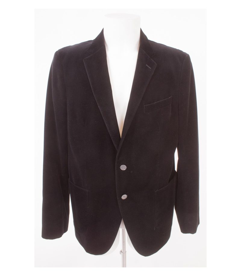 JOOP Herren Sammt - Sakko Gr. 54 Modell/Style Fidelo Schwarz Baumwolle – Foto 1
