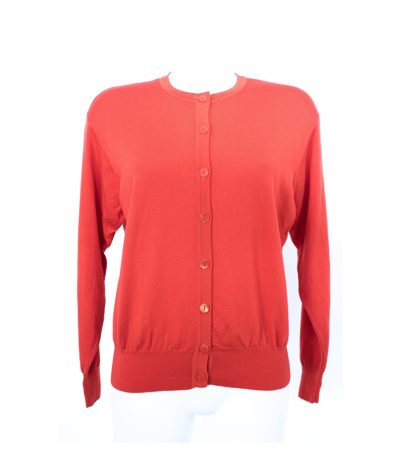 ULI KNECHT Damen Strickjacke Cardigan Feinstrick Gr. M Wolle Strick