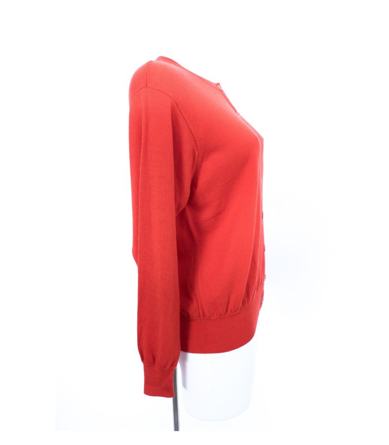 ULI KNECHT Damen Strickjacke Cardigan Feinstrick Gr. M Wolle Strick – Foto 2
