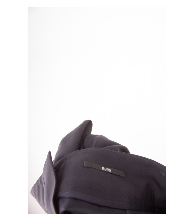 HUGO BOSS Damen Rock Gr. DE 38 Modell/Style Vernice4 Blau Wolle Elasthan – Foto 3