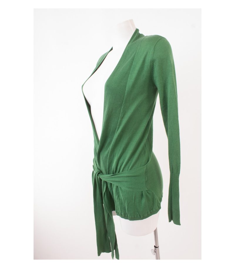 STEFFEN SCHRAUT Damen Pullover Strickjacke Gr. DE 34 Grün – Foto 3