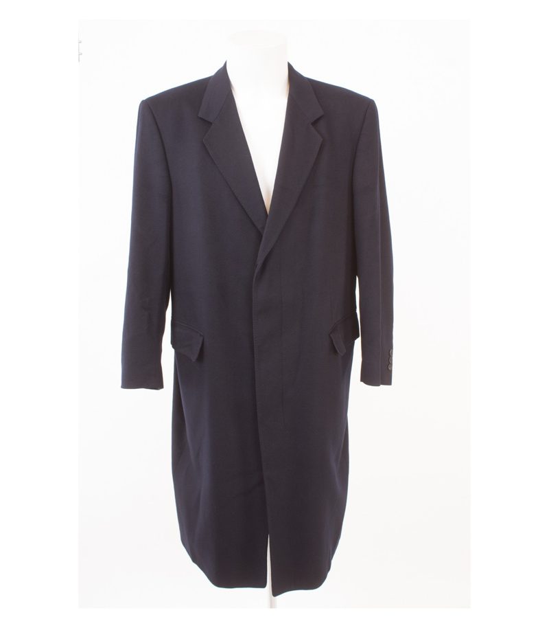 LODEN FREY Herren Mantel Gr. 25 Reines Blau Kaschmir Cashmere – Foto 1