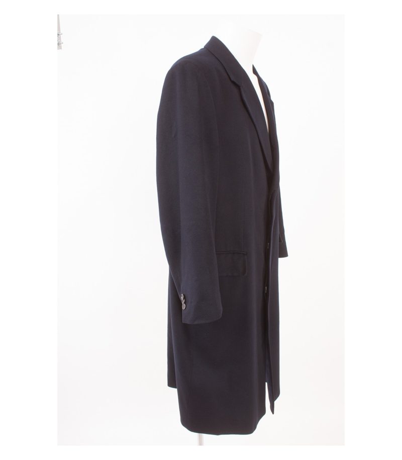 LODEN FREY Herren Mantel Gr. 25 Reines Blau Kaschmir Cashmere – Foto 2