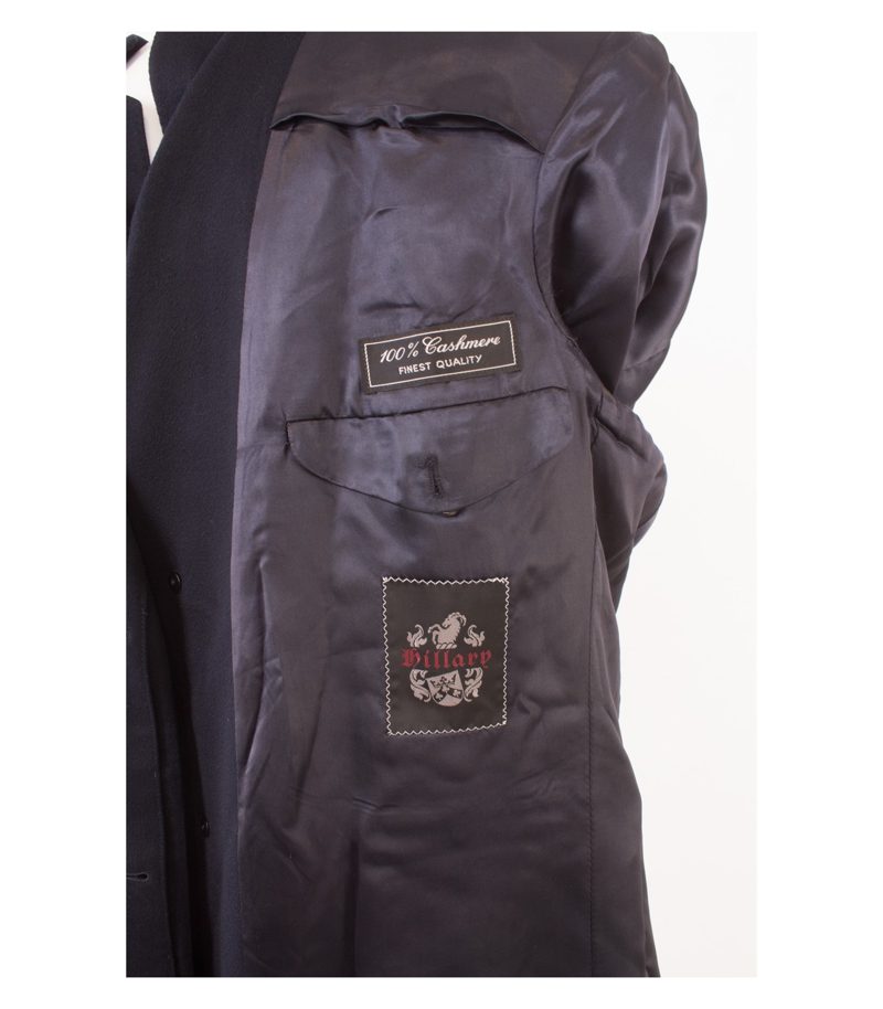 LODEN FREY Herren Mantel Gr. 25 Reines Blau Kaschmir Cashmere – Foto 8