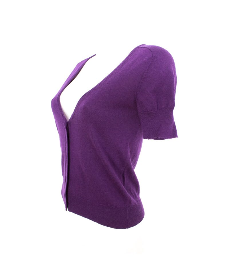 CLOSED Damen Strickjacke Cardigan Feinstrick Gr. XS Wolle-Seide Strick – Foto 2