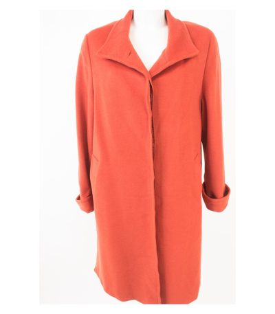 BAUER Damen Mantel Wollmantel Cashgora Gr. DE 40 Wolle