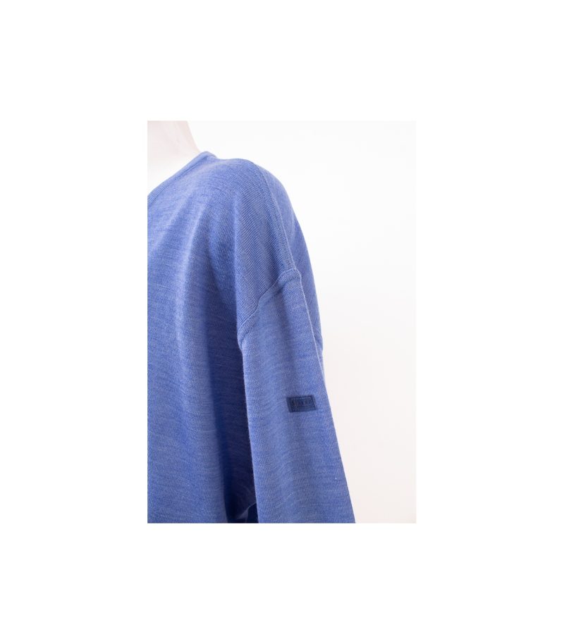 MAERZ Herren Pullover Merinowolle Gr. 70 Reine Blau Wolle Neu – Foto 4