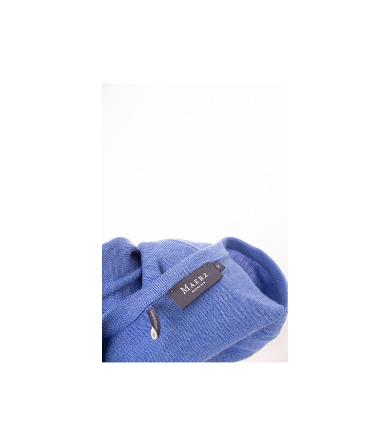 MAERZ Herren Pullover Merinowolle Gr. 70 Reine Blau Wolle Neu – Foto 6