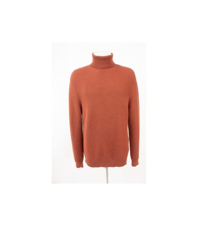 WOOLRICH Herren Pullover Rollkragen Merinowolle Gr. XL Reine Wolle