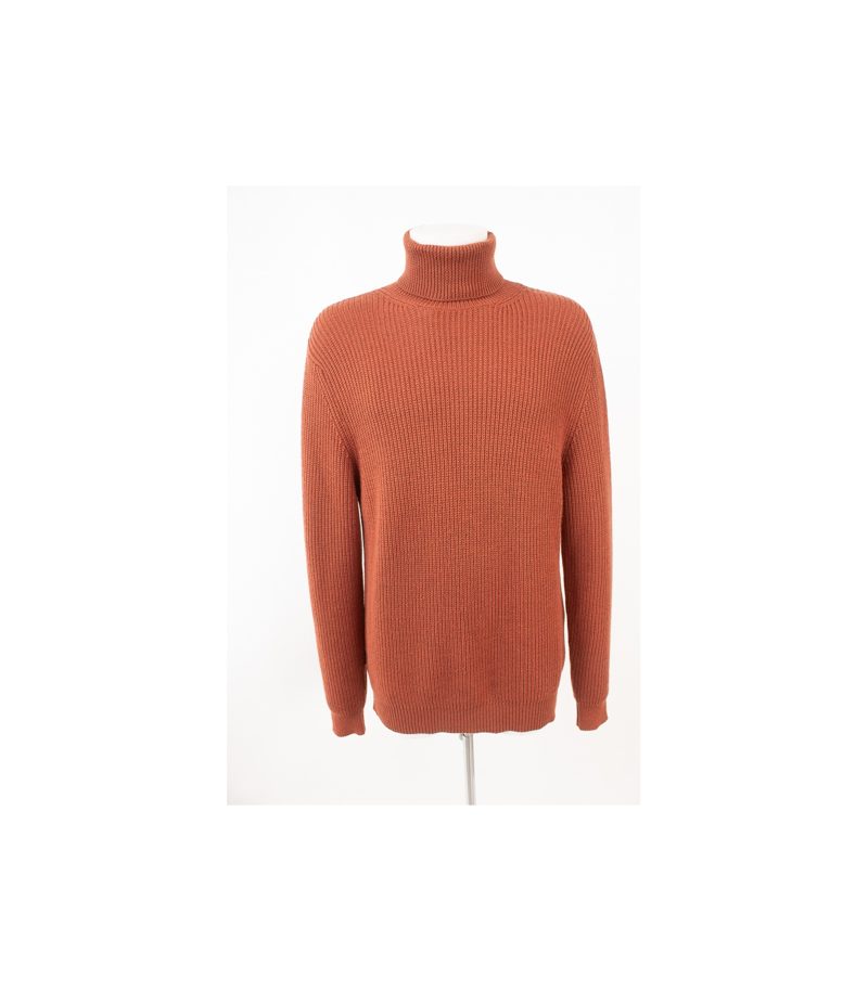 WOOLRICH Herren Pullover Rollkragen Merinowolle Gr. XL Reine Wolle – Foto 1