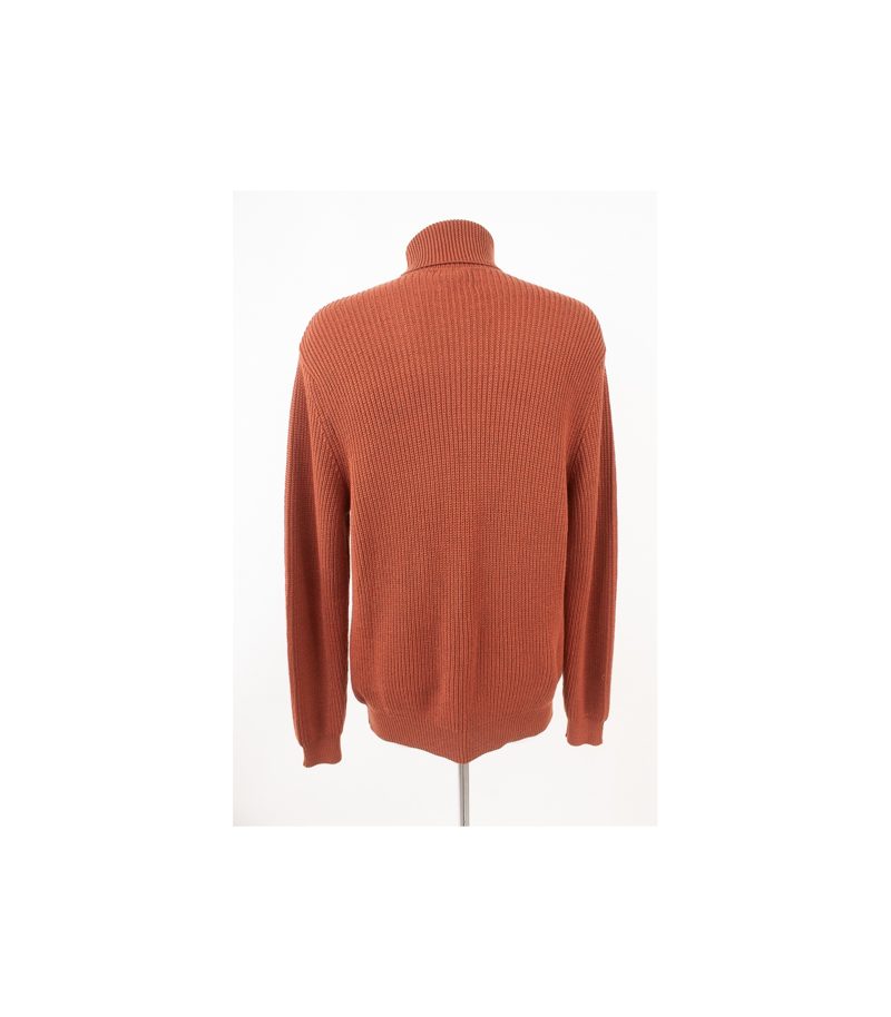 WOOLRICH Herren Pullover Rollkragen Merinowolle Gr. XL Reine Wolle – Foto 4