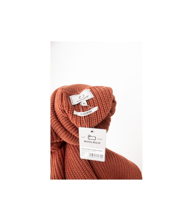 WOOLRICH Herren Pullover Rollkragen Merinowolle Gr. XL Reine Wolle – Foto 6