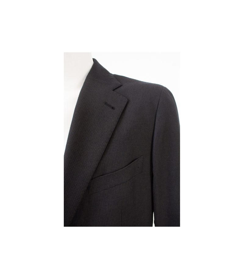 TAGLIATORE Herren Anzug Sakko Hose 100´S Gr. 50/7/L Reine Super Wolle – Foto 5