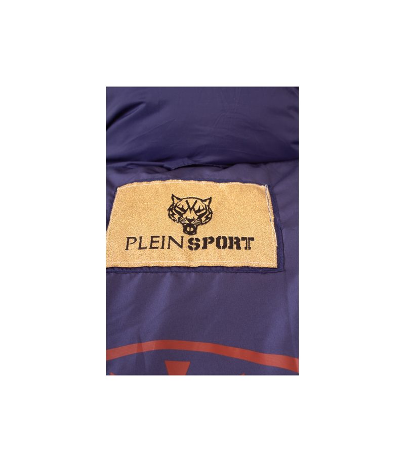 PLEIN SPORT Damen Mantel Wintermantel Blaulila DPPS301S Gr. DE IT 42 DE 36 Neu – Foto 9
