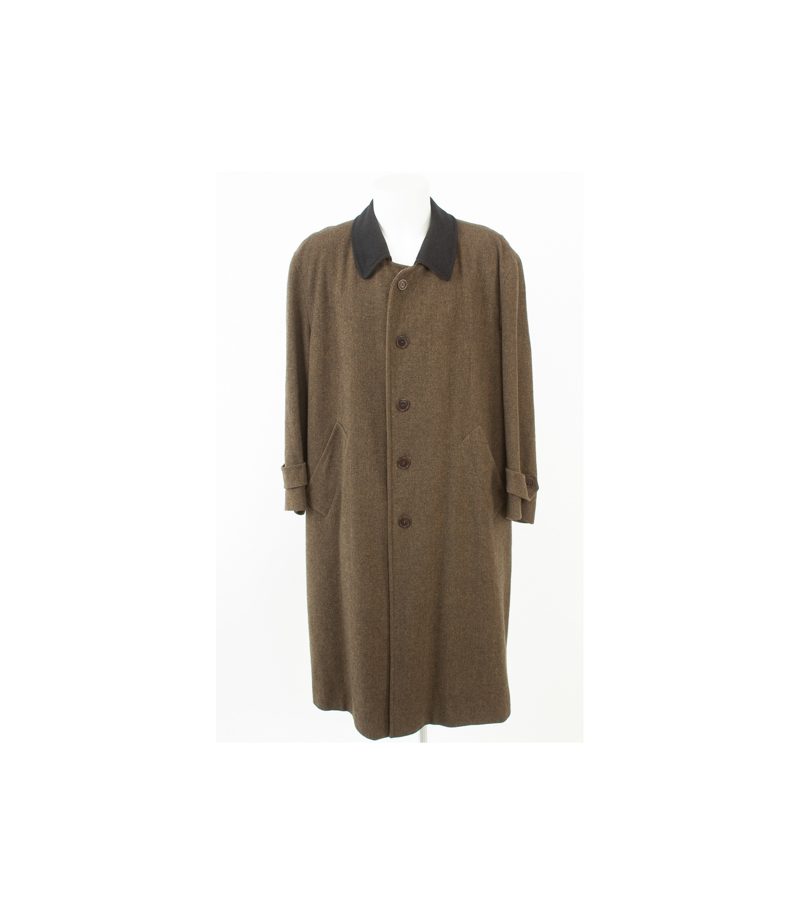 Burberry's Herren Mantel Wollmantel Gr. 25 Reine Mehrfarbig Wolle – Foto 1