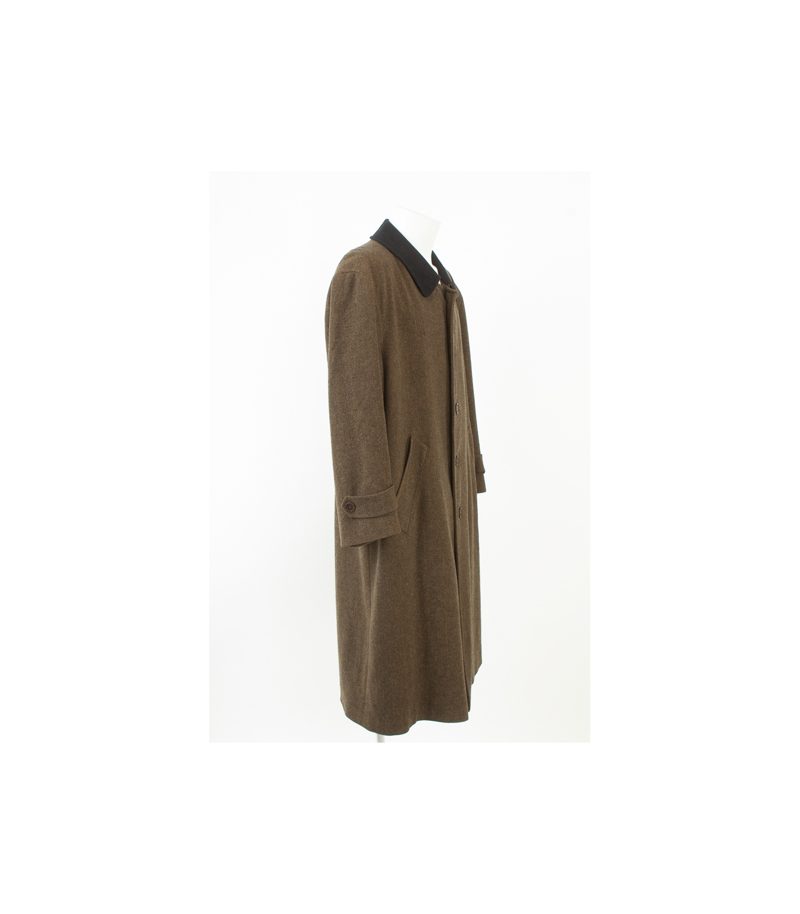 Burberry's Herren Mantel Wollmantel Gr. 25 Reine Mehrfarbig Wolle – Foto 2