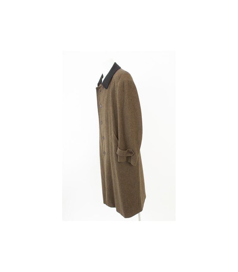 Burberry's Herren Mantel Wollmantel Gr. 25 Reine Mehrfarbig Wolle – Foto 3