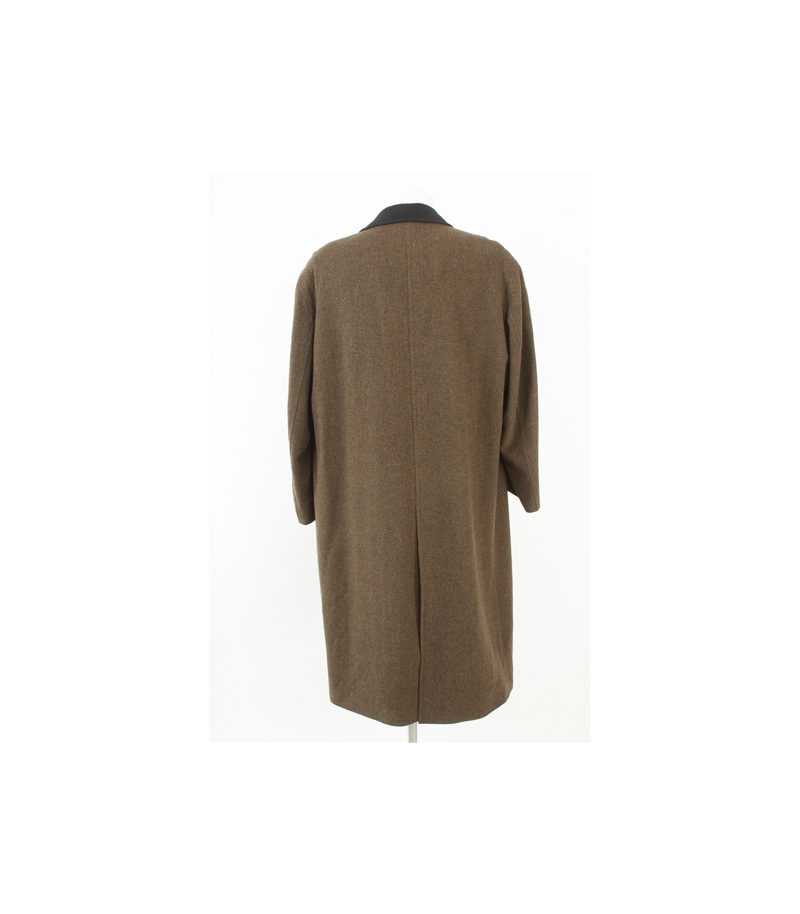 Burberry's Herren Mantel Wollmantel Gr. 25 Reine Mehrfarbig Wolle – Foto 4