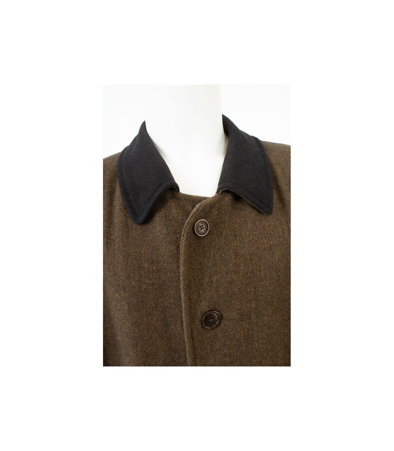 Burberry's Herren Mantel Wollmantel Gr. 25 Reine Mehrfarbig Wolle – Foto 6