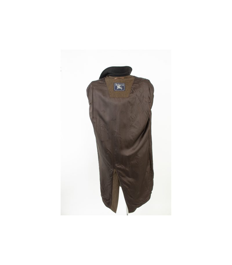 Burberry's Herren Mantel Wollmantel Gr. 25 Reine Mehrfarbig Wolle – Foto 7