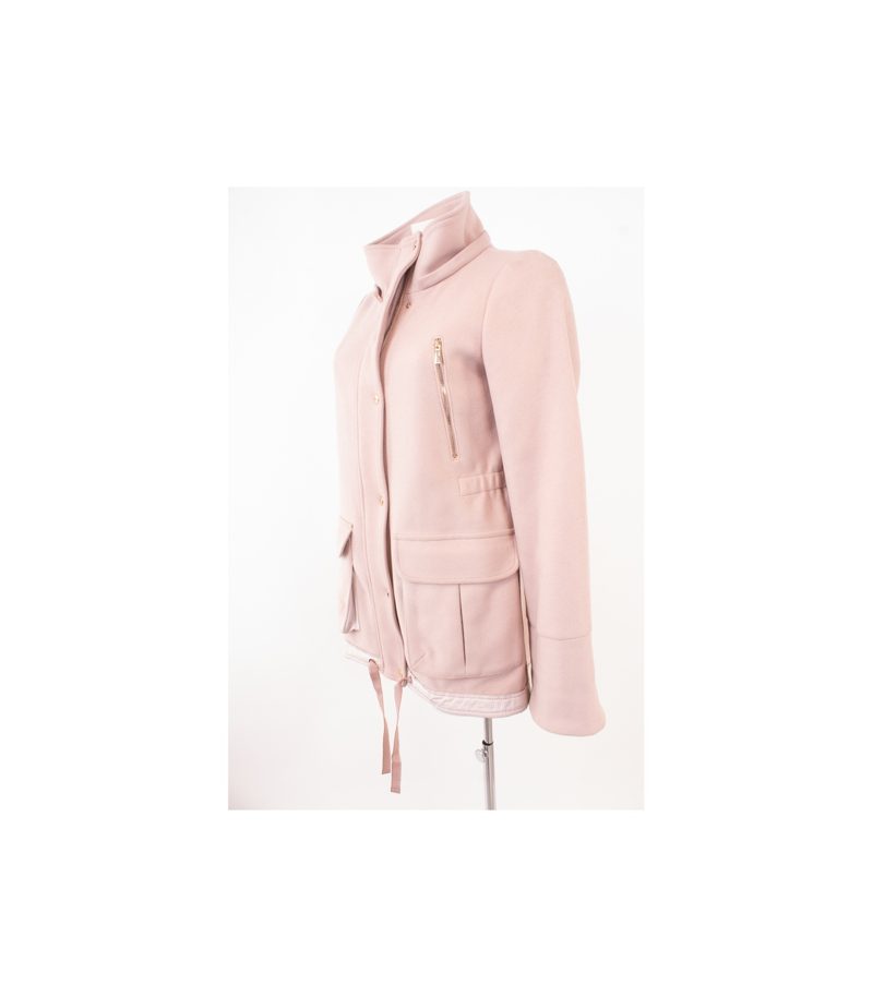 MARELLA SPORT Damen Jacke Pastellrosa Gr. DE 34 Wolle – Foto 3