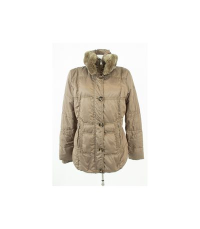 MILESTONE Damen Jacke Daunenjacke Gr. L Graubeige