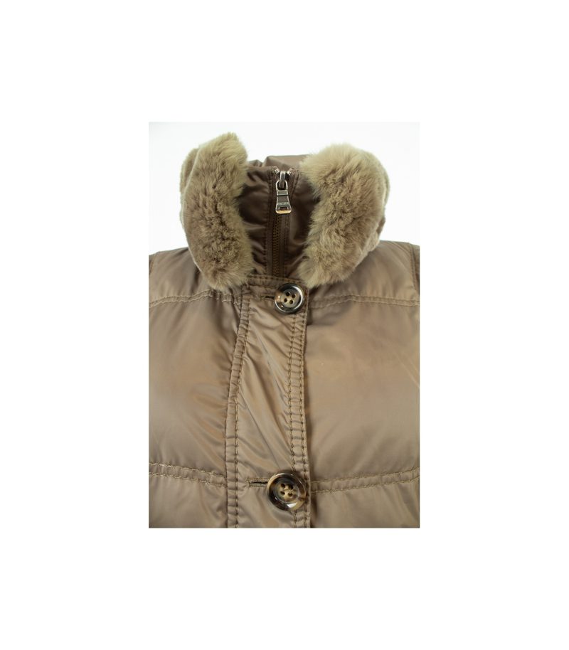 MILESTONE Damen Jacke Daunenjacke Gr. L Graubeige – Foto 5