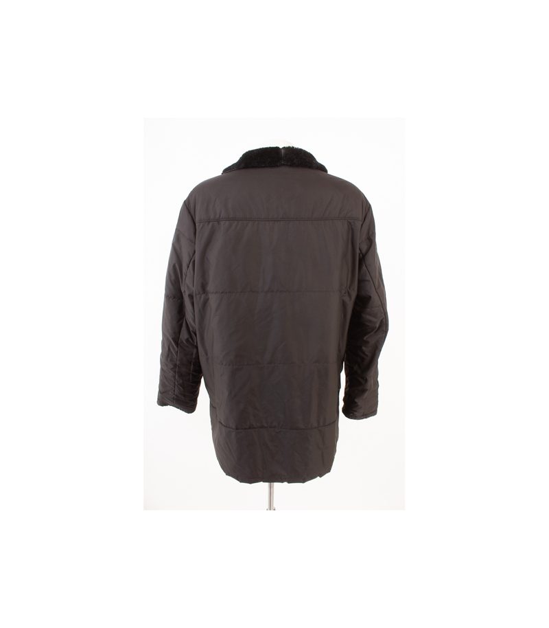 CHRIST Damen Mantel Wendemantel Gr. DE 42 Schwarz Leder – Foto 5