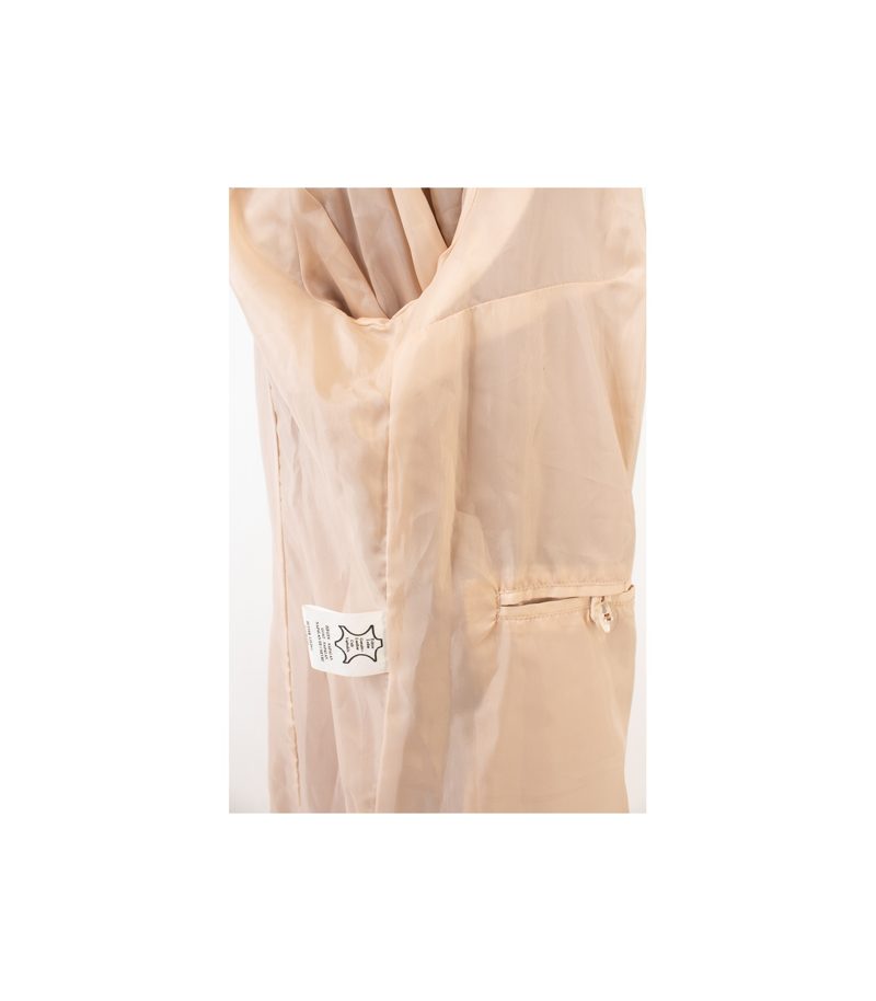 MADELEINE Damen Mantel Lederjacke Gr. DE 42 Braun Leder – Foto 8