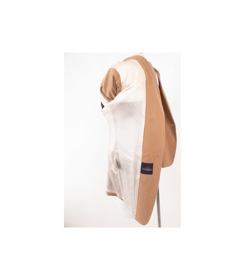 RENE LEZARD Damen Blazer Gr. DE 36 Beige Wolle Angora – Foto 8