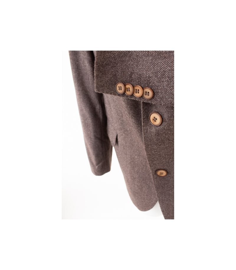 Tom Rusborg REDA Herren Sakko Modell 526592 Hitchcock SS Gr. 26 Wolle – Foto 5