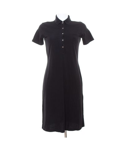 DAKS Damen Kleid Polokleid Gr. DE 36 Schwarz