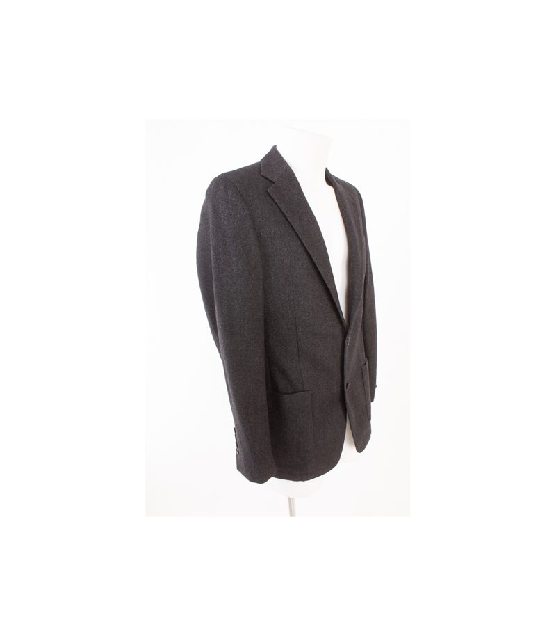 ROLF LANG Sartoria Herren Sakko & Kaschmi Gr. 90 Grau Wolle Cashmere – Foto 2