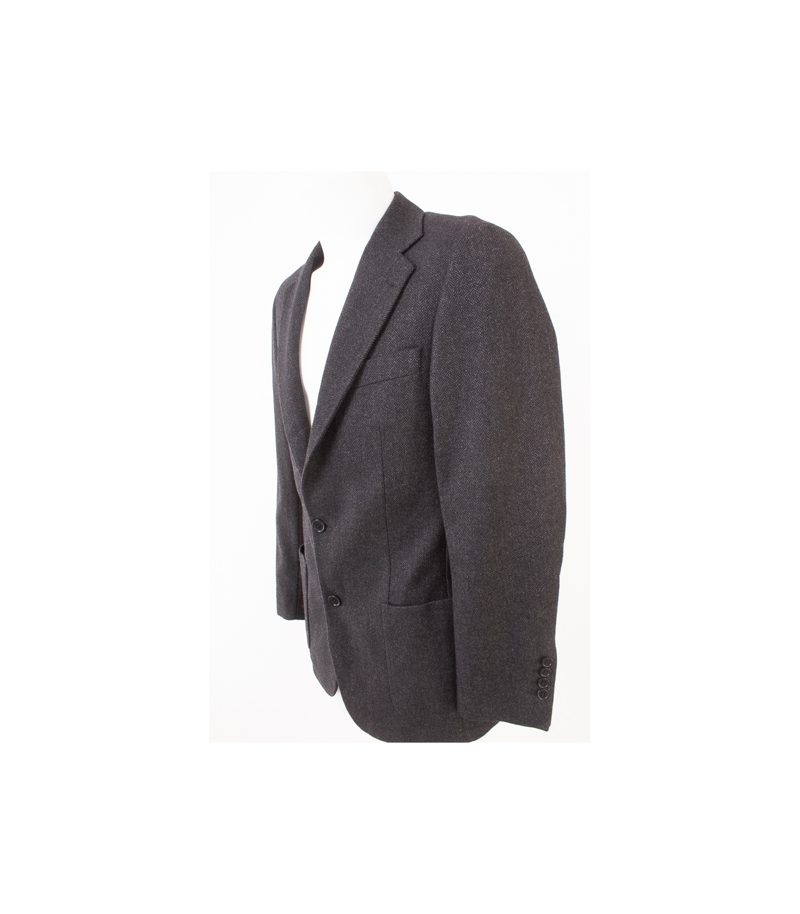 ROLF LANG Sartoria Herren Sakko & Kaschmi Gr. 90 Grau Wolle Cashmere – Foto 3