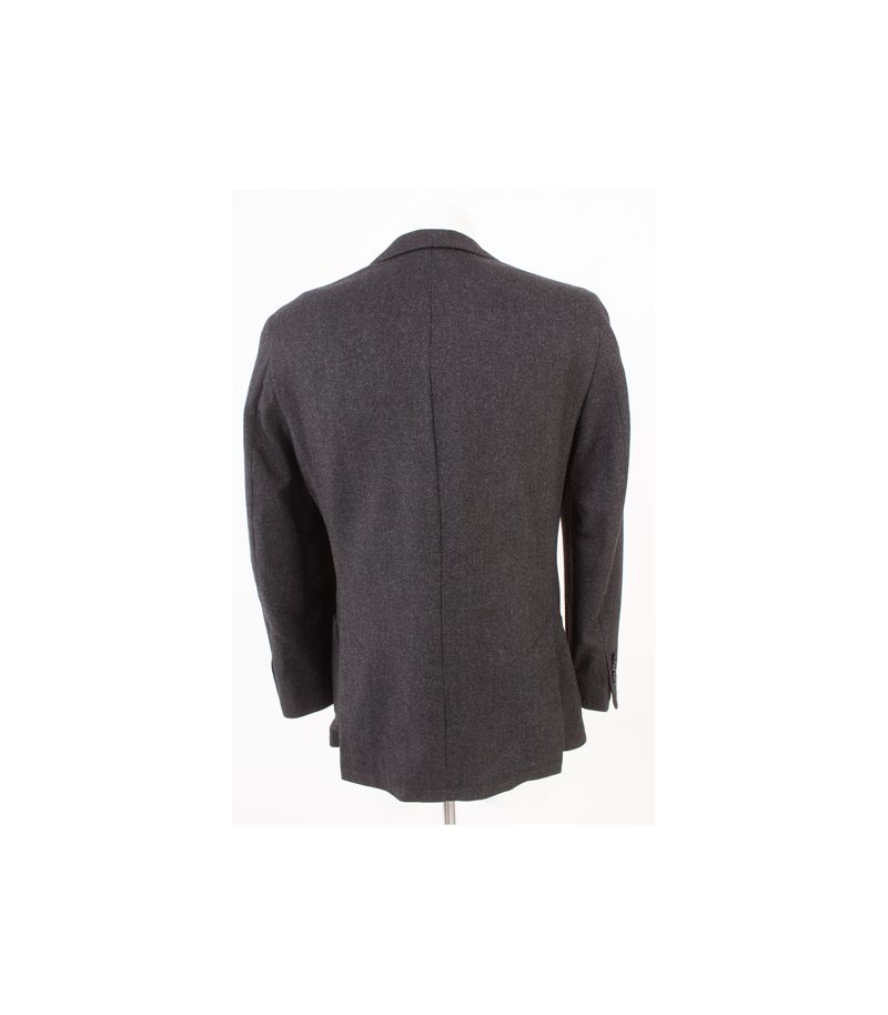 ROLF LANG Sartoria Herren Sakko & Kaschmi Gr. 90 Grau Wolle Cashmere – Foto 4