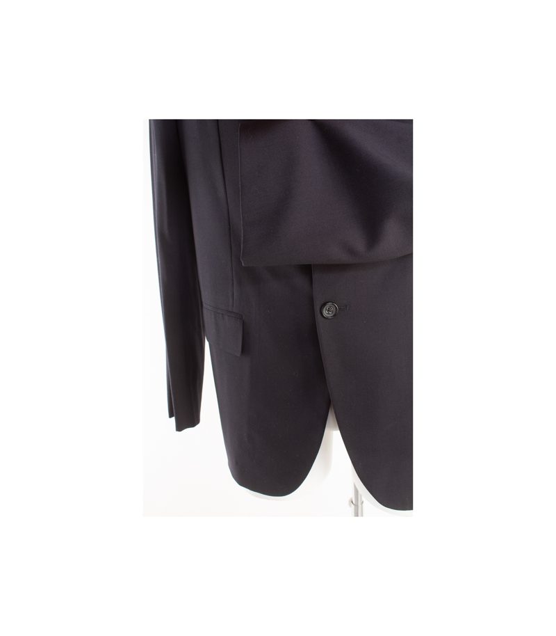 JIL SANDER Herren Sakko Gr. 50 Blau Wolle – Foto 5