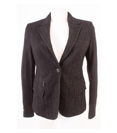 STRENESSE Damen Blazer Gr. DE 38 Anthrazitgrau