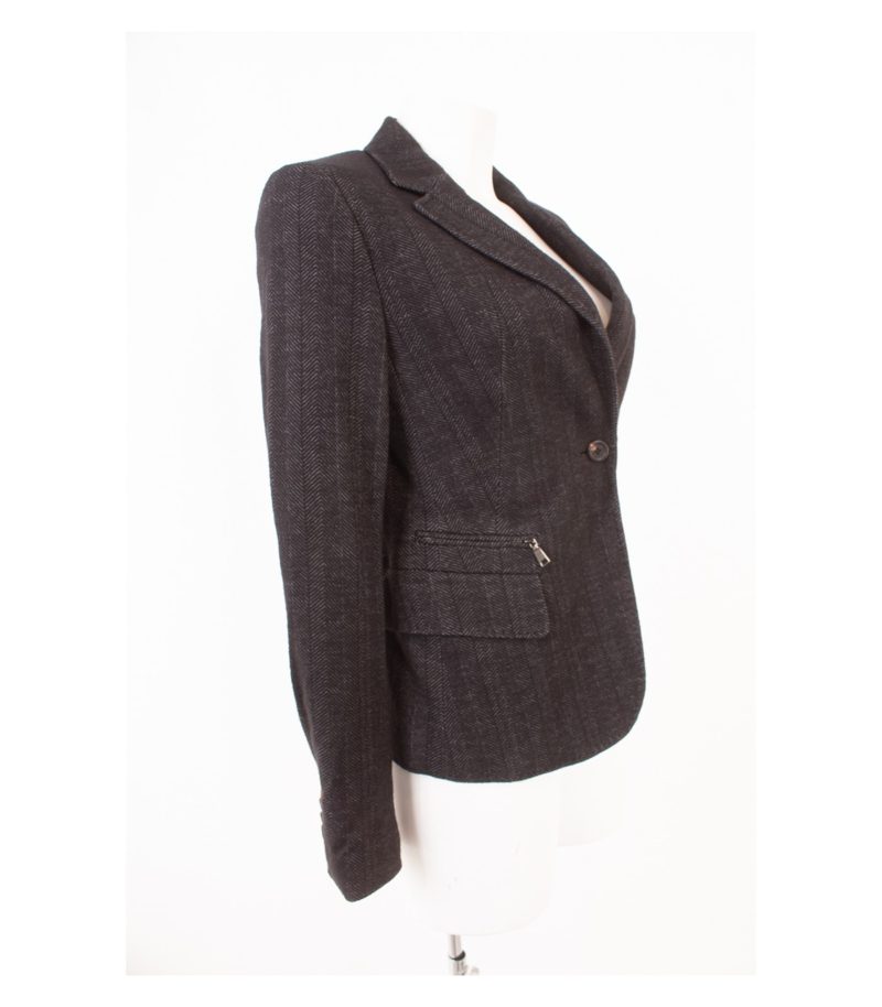 STRENESSE Damen Blazer Gr. DE 38 Anthrazitgrau – Foto 2