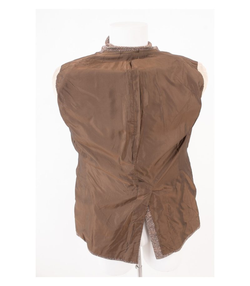 Brioni Herren Sakko Jackett Gr. 26 Mehrfarbig Tweed – Foto 7
